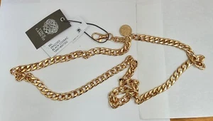 New Vince Camuto Belt Gold Tone MESP $38 Size M/L B12 - Picture 1 of 4
