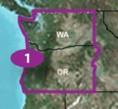  Garmin TOPO US 24K Northwest maps- Oregon & Washington on micro sd 010-C0948-00 - Image 1 of 2