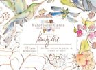  Watercolor Cards with Foil Touches by Kristy Rice  NEW Multiple-component retai