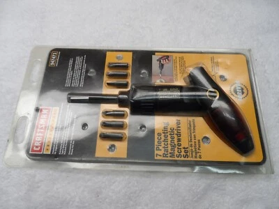 Craftsman Professional Ratcheting Magnetic Screwdriver Set Germany Part # 47471 - Image 1 of 4