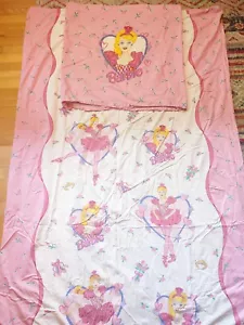 Barbie Bettwäsche Set 135 x 200 cm Retro Ballerina 90er Baumwolle - Bild 1 von 10
