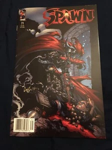 Imagen de portada de Greg Capullo 1998 Todd McFarlane Spawn #71 raro quiosco - Imagen 1 de 2