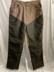 Red Head Brush Guard Heavy Canvas Hunting Outdoor Pants Khaki Mens 36 X 32 - Picture 1 of 4