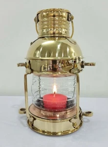 Anchor Candle Lamp,Vintage Marine Lantern, Nautical Ship Candle lamp Boat Lanter - Bild 1 von 15