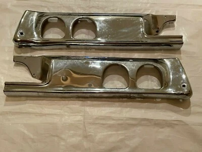 1968 雪佛兰 Belair 铬后保险杠 Bel Air Caprice 雪佛兰比斯坎 — 第 1/4 张图片