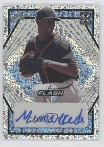 2021 Leaf Flash Platinum Blue /50 Manuel Mercedes #BA-MM1 Auto