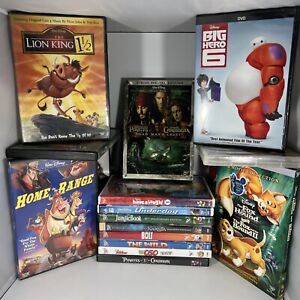 DVD Sale Pick Choose Your Disney Kid Children Movies Combined Ship Used Lot