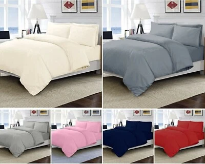 SUNSHINE COMFORT DUVET QUILT 100% Egyptian 200 TC Cotton Duvet Cover Single Double King Size