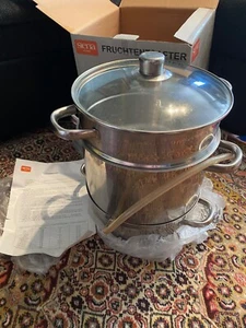 Siena Dampfentsafter / Fruchtentsafter Edelstein - Bild 1 von 10