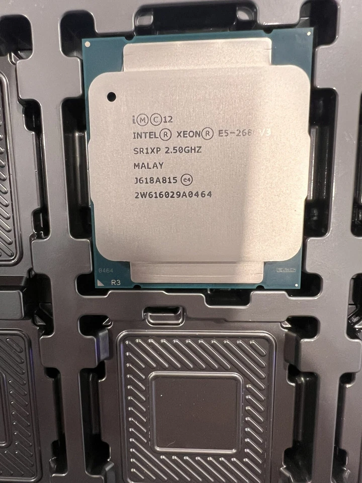 Intel Xeon  CM8064401439612 E5-2680V3 SR1XP NEW - Image 1 of 2