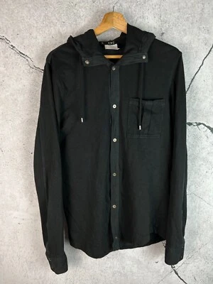 Camisa CNC Para Hombre Gris Gráfico Arrugado Talla M (Mediana) Foto 1 de 3