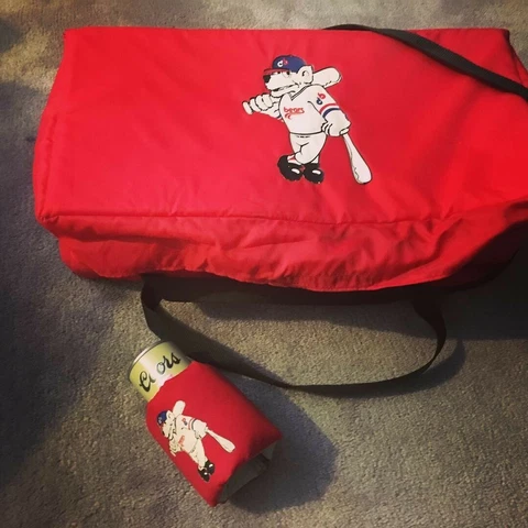 Denver bears insulated cooler beer koozie colorado minor league baseball team CO Cover