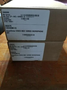 Nuovo kit microfono cablato CISCO 8831 CP-MIC-WIRED-S 23084AM - Foto 1 di 5