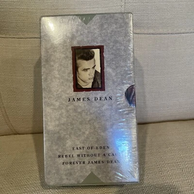 The James Dean 3 VHS collection East Of Eden, Rebel W/out A Cause, And Forever - Image 1 of 3