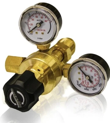 Lotos Argon CO2 Flow Meter Gas AR04 Welding Regulator - Image 1 of 4
