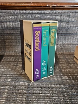 Reader's Digest Discovering Ireland Scotland England 3 VHS Boxset - Image 1 of 4