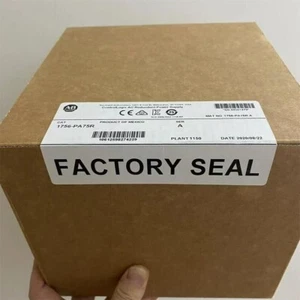 New Sealed Allen Bradley 1756-PA75R SER A ControlLogix AC Redundant Power Supply - Picture 1 of 4