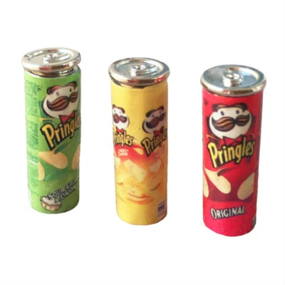 Dollhouse Simulation Pringles Chips 1:12 Miniature Snacks Accessories