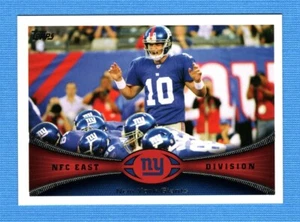 2012 Topps #43 Eli Manning New York Giants TL - Picture 1 of 1