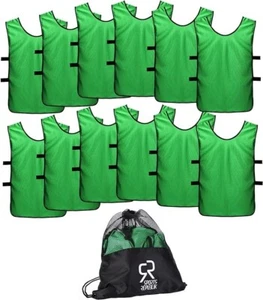 Sports Republik Pinnies Scrimmage Vests for Youth and Adults (12-Pack) - XL - Picture 1 of 7