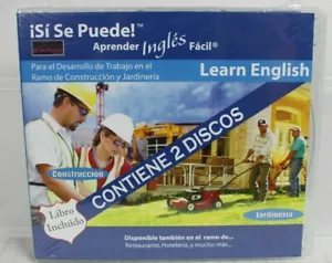 Learn English Sí Se Puede! Aprender Inglés Fácil (Multilingual) Audio CD NEW! - Picture 1 of 3