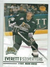 2004-05 Everett Silvertips (WHL) Mark Kress