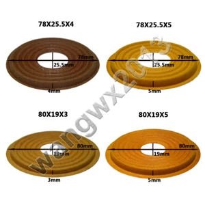 78x25,5/80x19 mm Altavoz Subwoofer Woofer Bajo Altavoz Reparación Amortiguador Araña - Imagen 1 de 5