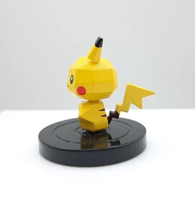 Pokemon Rumble U female Pikachu NFC figure toy 1.5" - Picture 1 of 3