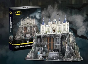 Cubicfun 3D Paper Puzzle DC Batman Wayne Manor 187pcs Paper Collection Model Toy - Picture 1 of 5