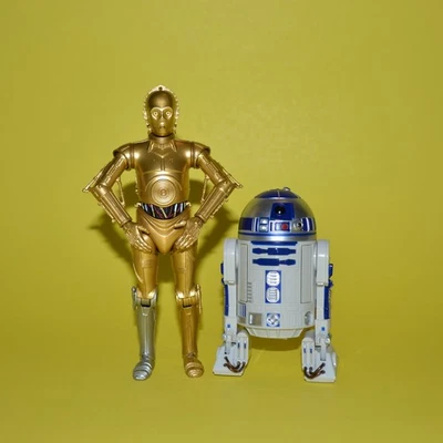 Juego completo de figuras Star Wars The Black Series 40 aniversario 6" C-3PO y R2-D2 Foto 1 de 3