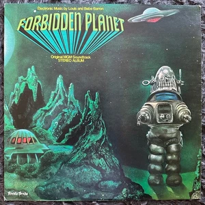 Forbidden Planet Original Soundtrack LP Vinyl 1976 Reissue Planet Records - Picture 1 of 4