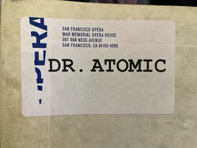 Doctor Atomic: Vocal Score by John Adams in Binder of  San Francisco  Opera 2005 - Image 1 of 4