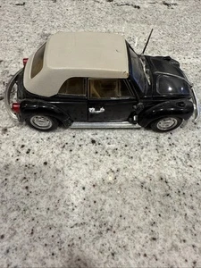 Polistil S15 Die Cast Car 1/25 Black Volkswagen Cabriolet 1303; Used - Picture 1 of 9