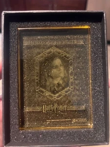 Harry Potter Order Phoenix GOLD Crystal Artbox Hermione EMMA WATSON w/ ORIG CASE - Picture 1 of 1