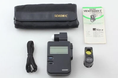 [N COMO NUEVO] Medidor de luz de exposición digital Sekonic L-318B L-328VF V Finder de JAPÓN Foto 1 de 4