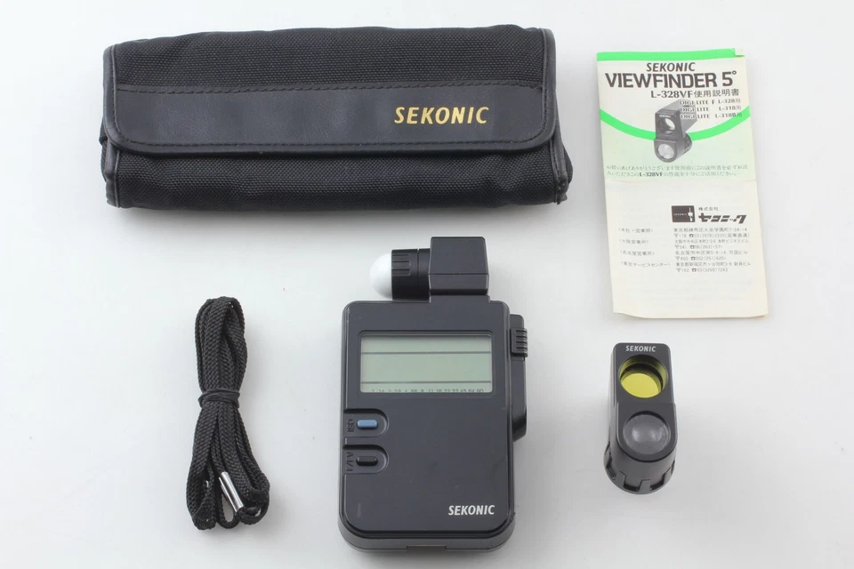 [N COMO NUEVO] Medidor de luz de exposición digital Sekonic L-318B L-328VF V Finder de JAPÓN Foto 1 de 4
