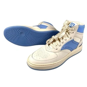 NEU Cole Haan SAMPLE RARE Grand 360 High Top Sneaker Schuh weiß blau Größe 8,5M - Bild 1 von 13