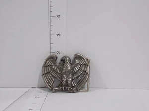 Vintage Eagle Belt Buckle Solid Metal Western Americana Accessory - Used - Picture 1 of 2