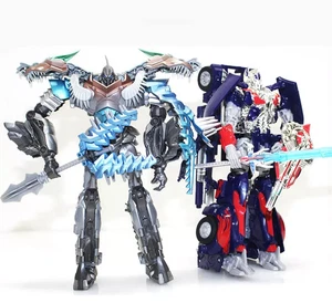 SALE Transformers Extinction Platinum Leader Grimlock & Optimus Prime Gift Toy - Picture 1 of 12