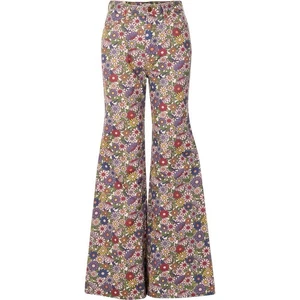 Wrangler Wanderer Flores Retro Años 70 Floral Alto Llamaradas 24x34 - Imagen 1 de 4