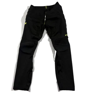 Storelli ExoShield Goalkeeper Pants Mens Black Protective Leggings Tights Sz M - Picture 1 of 12