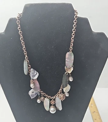 lia sophia Caboodle Necklace 16-19" Stylel 3ILO3 Browns/Earth Tones - Image 1 of 3