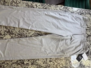 Under Armour Gray Chinos for Versatile Style Youth Large - NWT - Picture 1 of 5