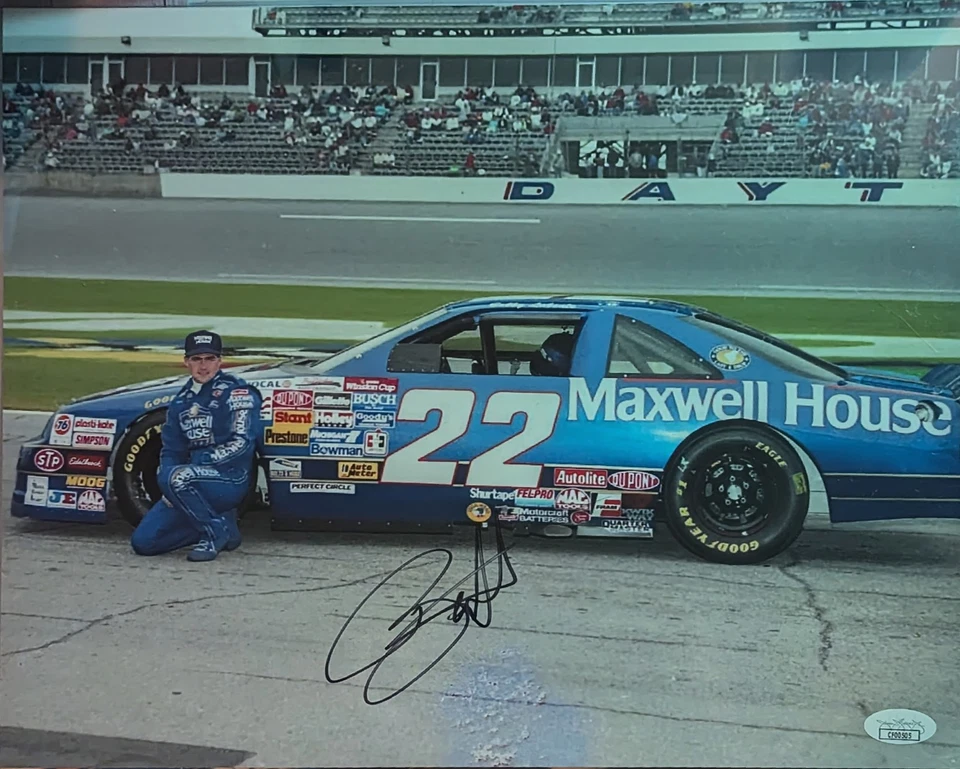 Foto autografiada por Bobby Labonte 11x14 certificado de autenticidad JSA NASCAR HOF Foto 1 de 1