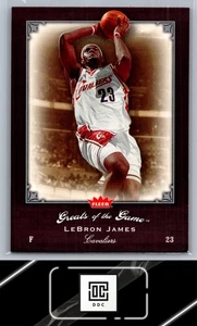 2005-06 Fleer Greats of the Game #53 LeBron James - Bild 1 von 2
