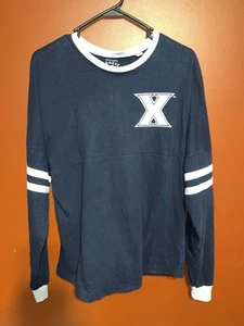 Xavier University Musketeers Shirt Small Spirit Jersey Blau Langarm NCAA - Bild 1 von 8
