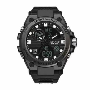 Men Digital Sports Watch Waterproof Electronic Luminous Watches Wrist Watch New - Picture 1 of 8