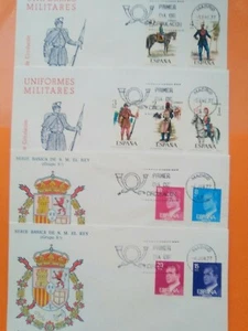 ESPAÑA COLECCIÓN COMPLETA 34 SOBRES PRIMER DÍA AÑO 1977 - Imagen 1 de 9