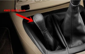 GENUINE TOYOTA HILUX MK6 MK 7 4X4 GEAR SHIFT KNOB A/T GREY LEATHER PZ020-0k019 - Picture 1 of 2