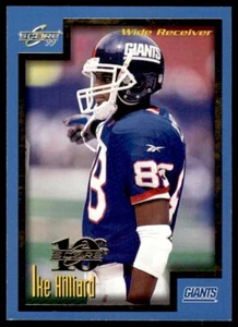 1999 Score Scorecard Ike Hilliard 1465/1989 New York Giants #40 - Picture 1 of 2